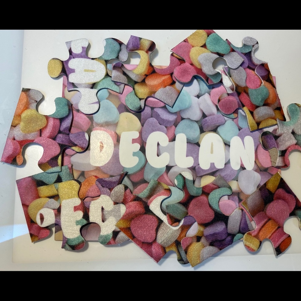 Personalized Valentine’s Day puzzle